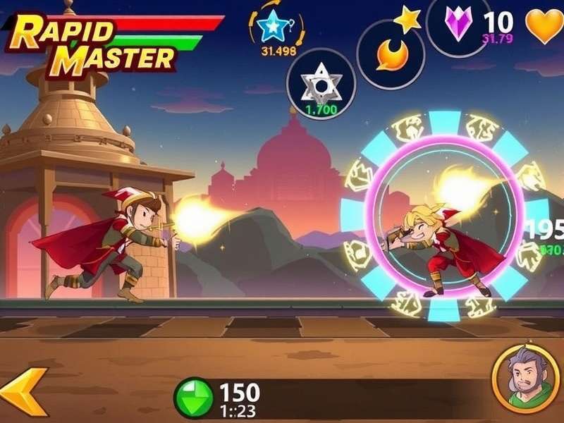 Rapid Strike Master Gameplay Screenshot